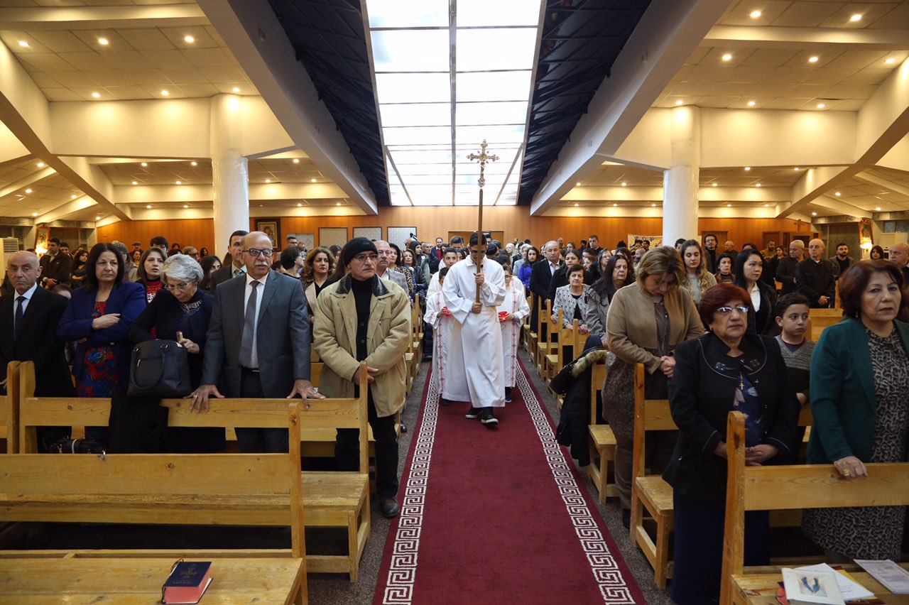 له‌ كڵێسه‌يه‌كى سلێمانى يادى له‌دايكبوونى په‌يامبه‌رى كريستيانه‌كان كرايه‌وه‌